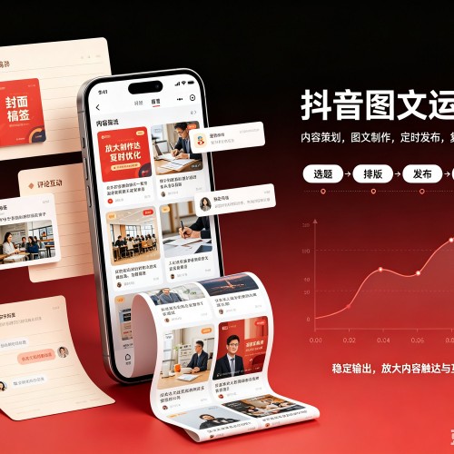 屏南抖音图文代运营服务